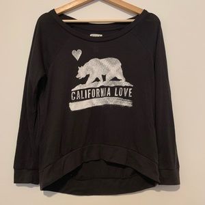 Cute Billabong Long-Sleeve California Love Top